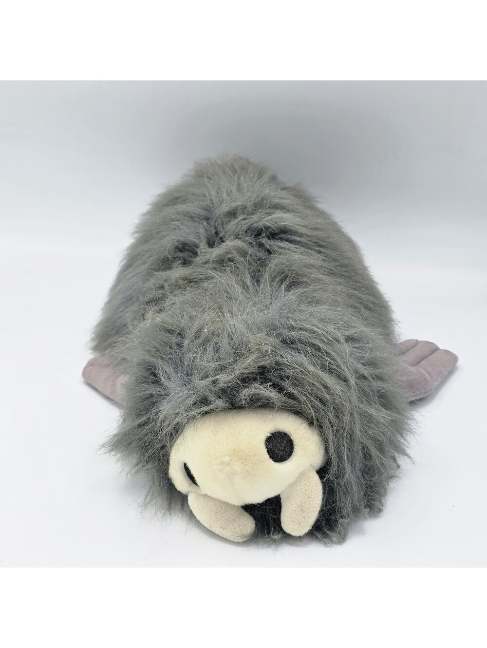 VTG 1988 Ganz Googles 22" Gray Plush Walrus Fluffy Floppy Stuffed